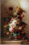 Floral, beautiful classical still life of flowers.047 unknow artist